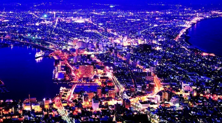 函館市街地夜景